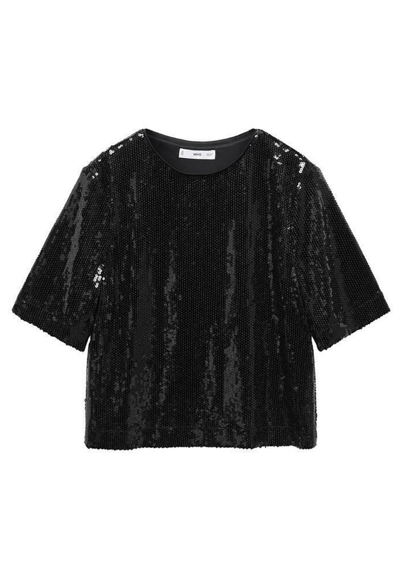 Mango Blouse zwart Mango Blouse zwart