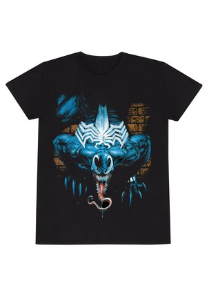 MARVEL COMICS SPIDER-MAN WALL LURKER - T-shirt con stampa - black