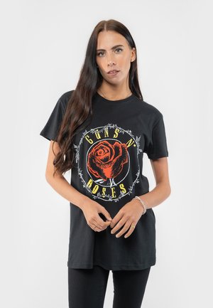 GUNS N' ROSES CIRCLE - Print T-shirt - black