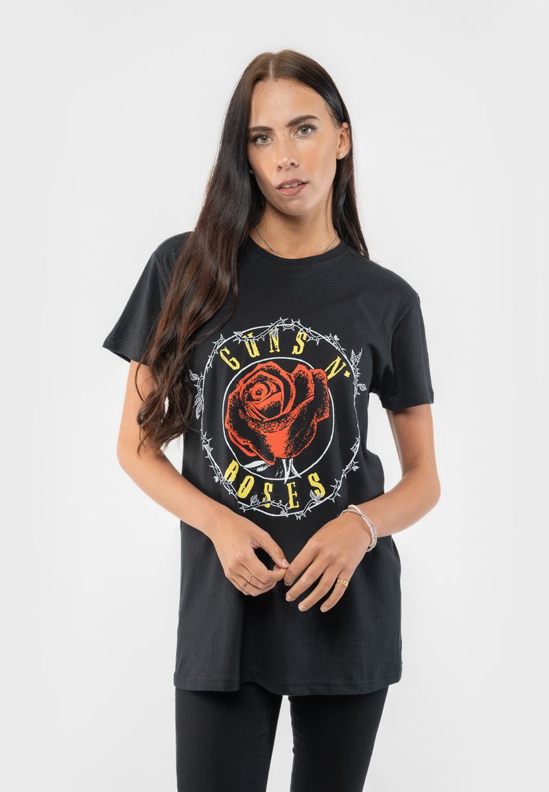 Paradiso Clothing GUNS N' ROSES CIRCLE - Print T-shirt - black