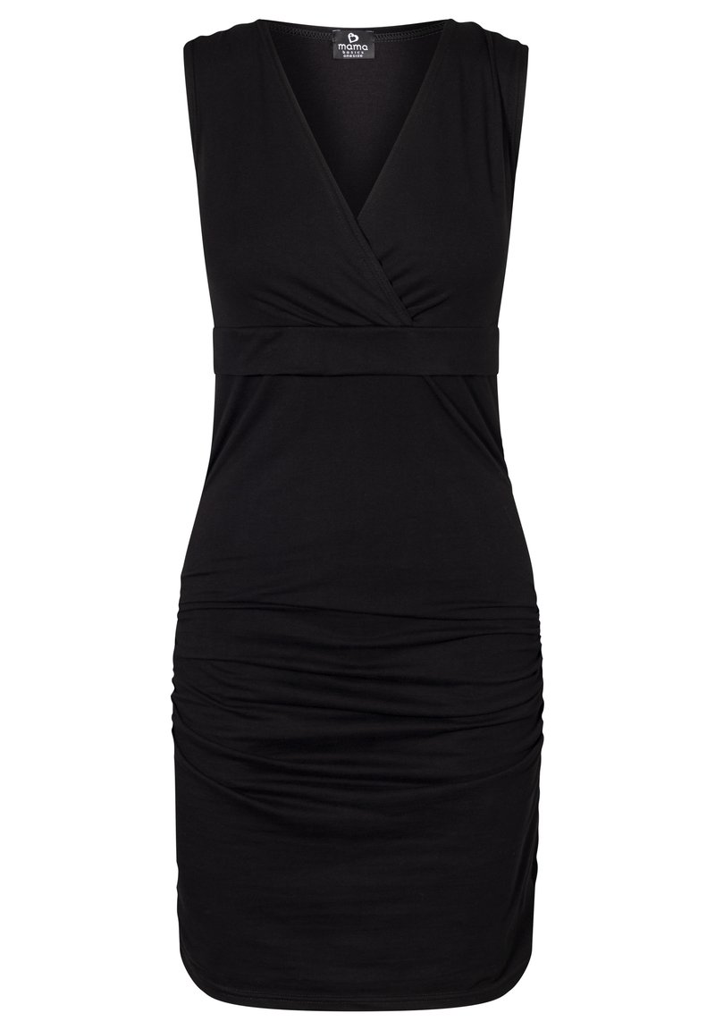 Mama basics Robe fourreau black/noir ZALANDO.FR