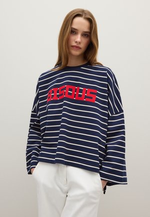 Longsleeve - blue/white