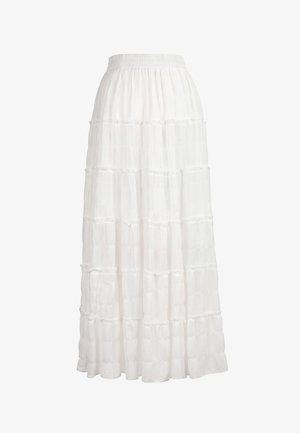 usha, Maxi skirt - white