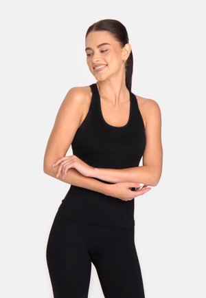 SEAMLESS PILATES TANK - Top - black