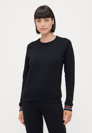 WOMEN SWIRL - Pyjamasoverdel - black