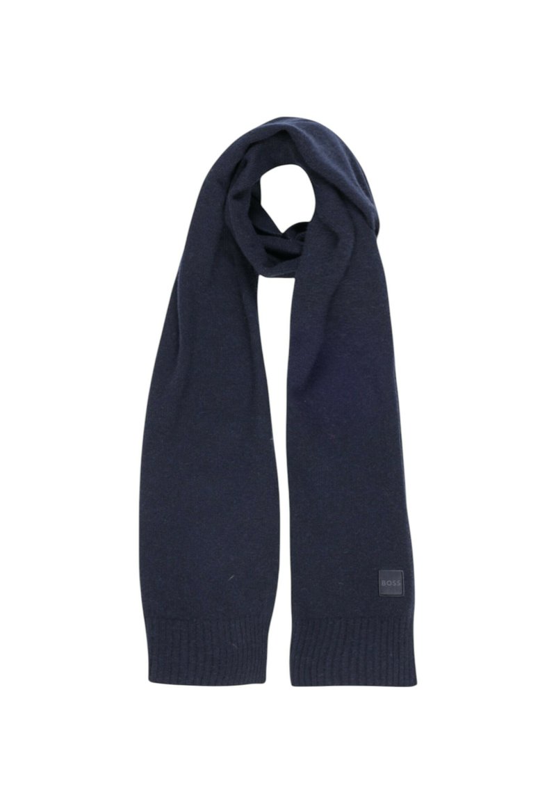 BOSS AKAIO UNISEX - Écharpe - dark blue