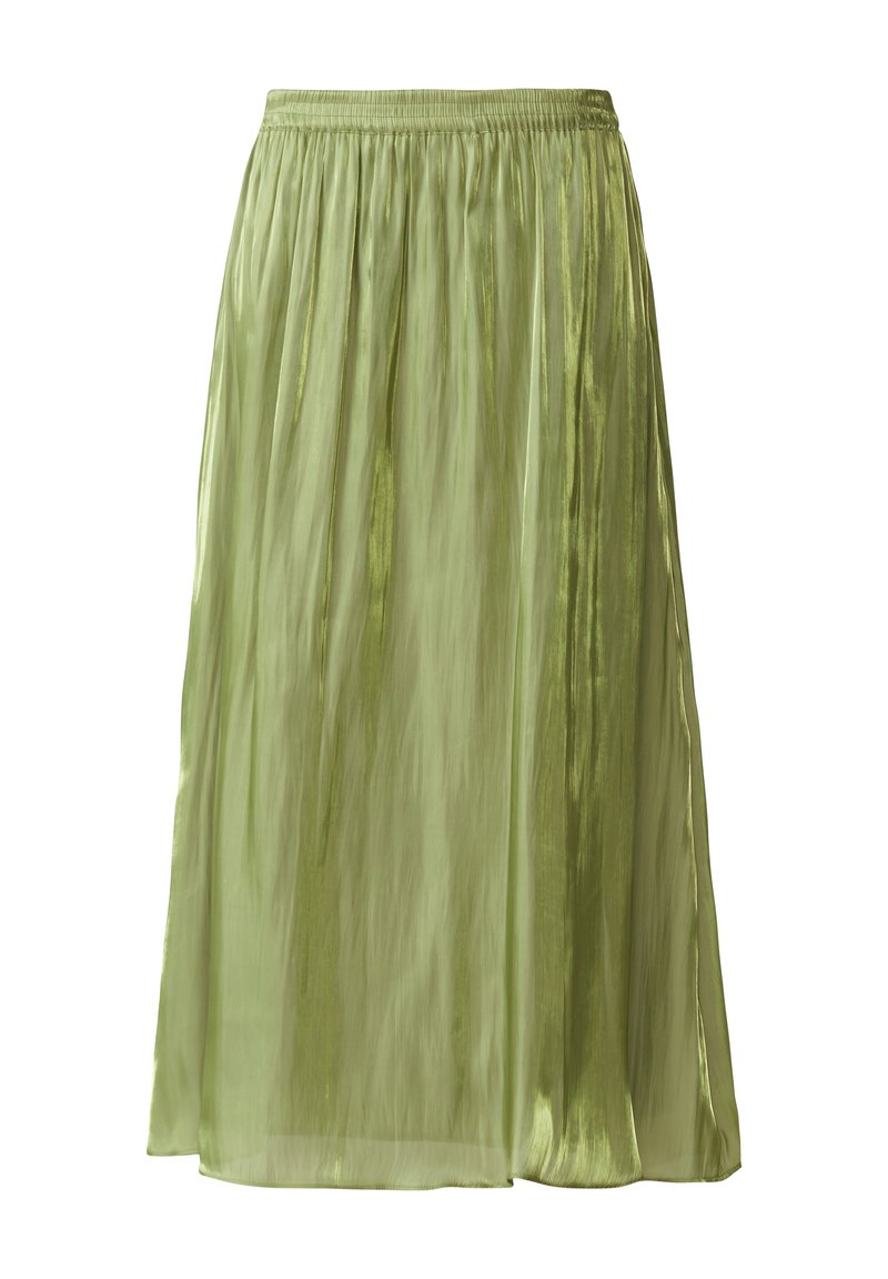 BLACK LABEL GLÄNZENDER MIT ELASTIKBUND Jupe trapèze