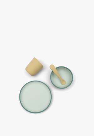 Jollein, KIDS DINNERSET 4-PIECES UNISEX - Kinderservies - jade