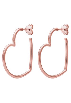 Elli HEART - Oorbellen - rose gold-coloured