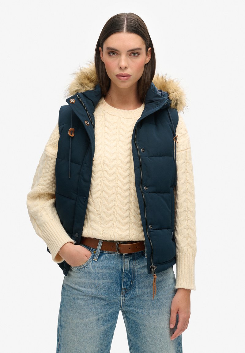 Superdry & Co EVEREST - Weste - eclipse navy