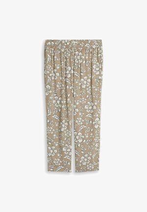 TOM TAILOR, Pantalon classique - olive big flower design