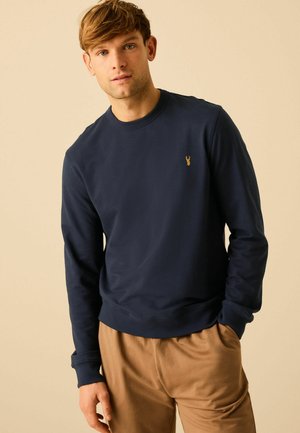 Next LIGHTWEIGHT CREW NECK - REGULAR FIT - Mikina - navy blue