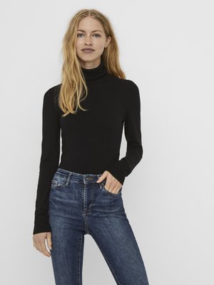 Vero Moda VMGLORY ROLLNECK  - Camisola - black