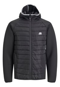 Black De Elmo Fsh Laser Houndstooth Jacket (A21351 0CEBJ 02 BLACK DENI