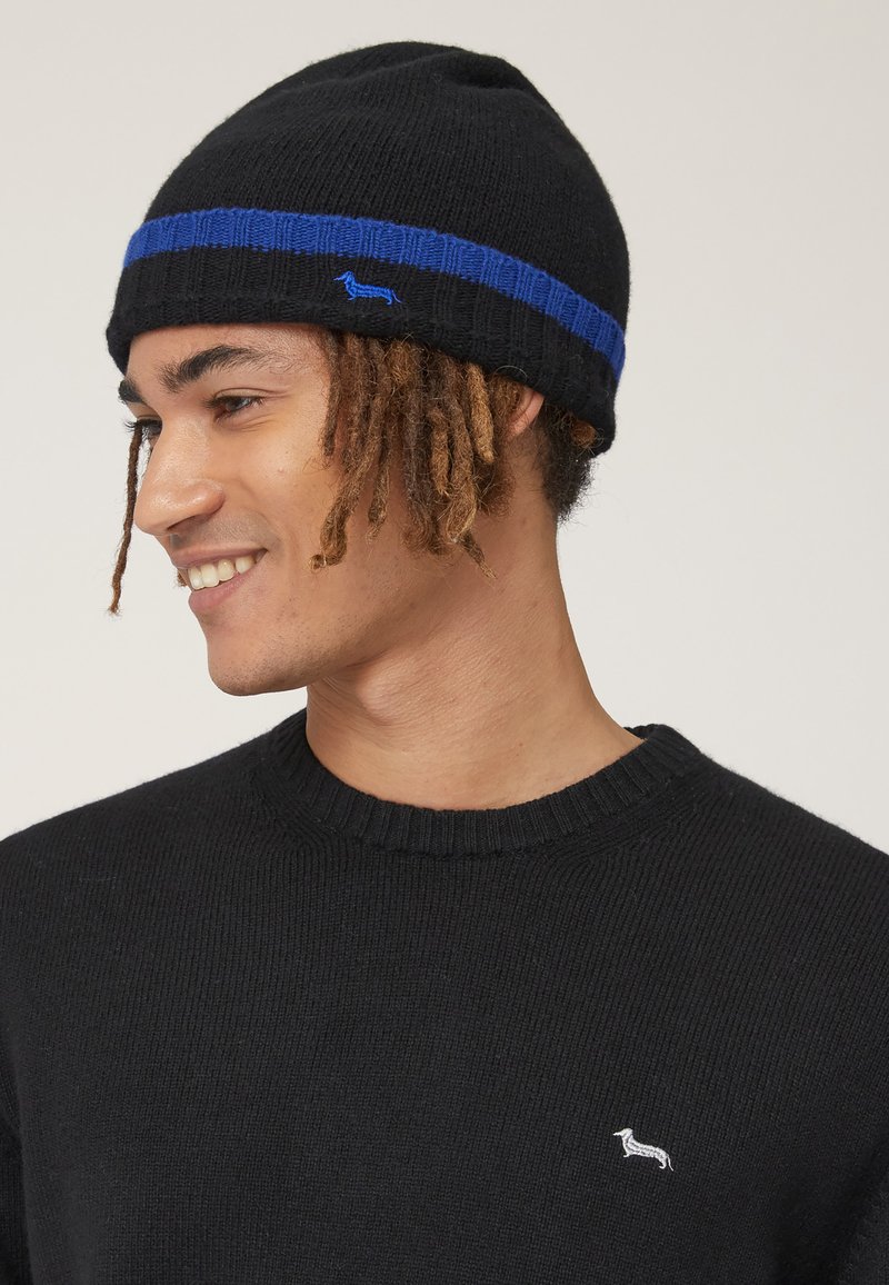 Gorro Ed Hardy Block Logo Para Hombre - Negro, Cálido Y Con Estilo