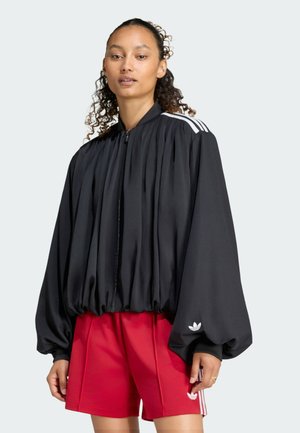 adidas Originals, SATIN PLEATED TRACK TOP - Training jacket - black