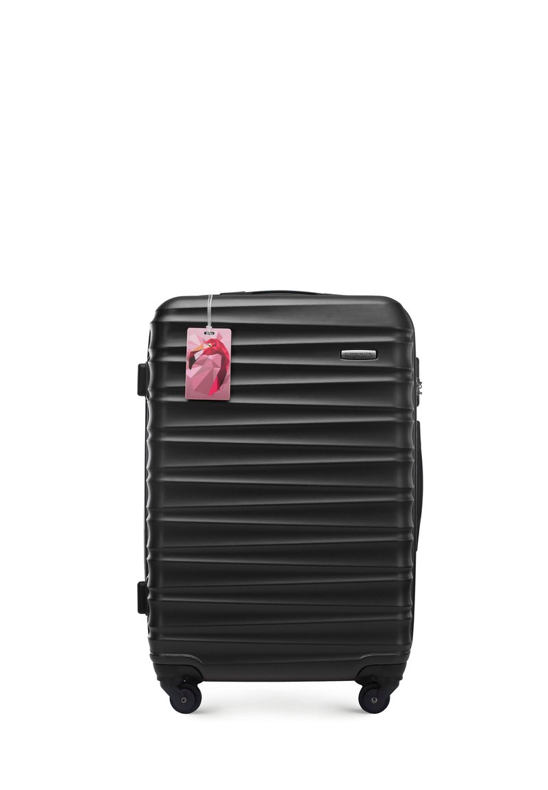 WITTCHEN MEDIUM SUITCASE WITH LUGGAGE TAG FROM ABS - Kufr - black