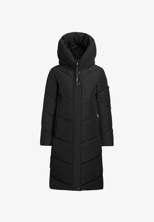 khujo, JANGE2 MATT - Wintermantel - black