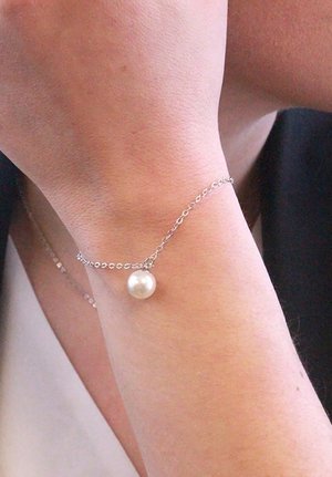 MYC Paris PARURE PAULINE CRYSTAL PEARL SET  - Orecchini - couleur argentée cristal