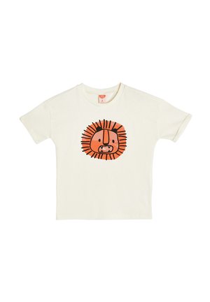 LION - Camiseta estampada - beige