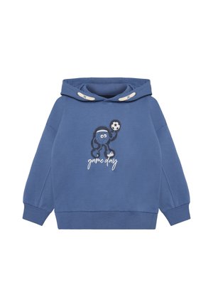 Minymo, SWEATSHIRT LONG SLEEVE - Kapuzenpullover - moonlight blue
