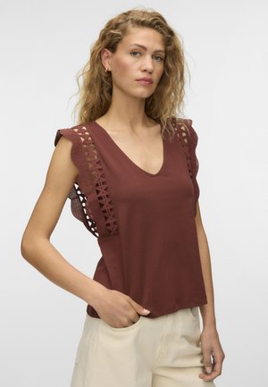 Vero Moda, VMGABBY V NECK - Μπλούζα - andorra