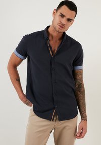 Buratti REGULAR FIT - Camicia - navy blue