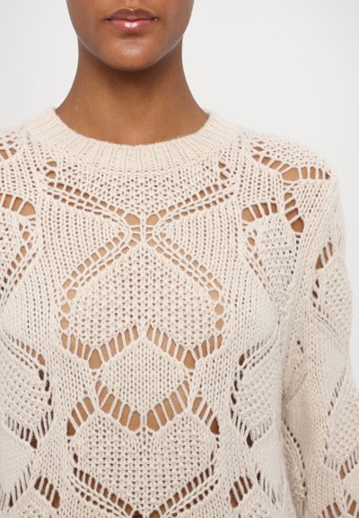 WEEKEND MaxMara SIMPATY - Strikkegenser - ecru