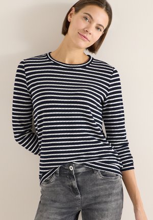 GESTREIFTES  - Longsleeve - blau