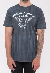 Paradiso Clothing UNISEX PAUL MCCARTNEY LOGO DIP DYE - Print T-shirt - blue