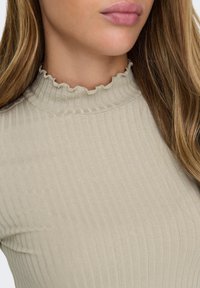 JDY JDYFRANSISKA LIFE NOOS - Long sleeved top - hellgrau