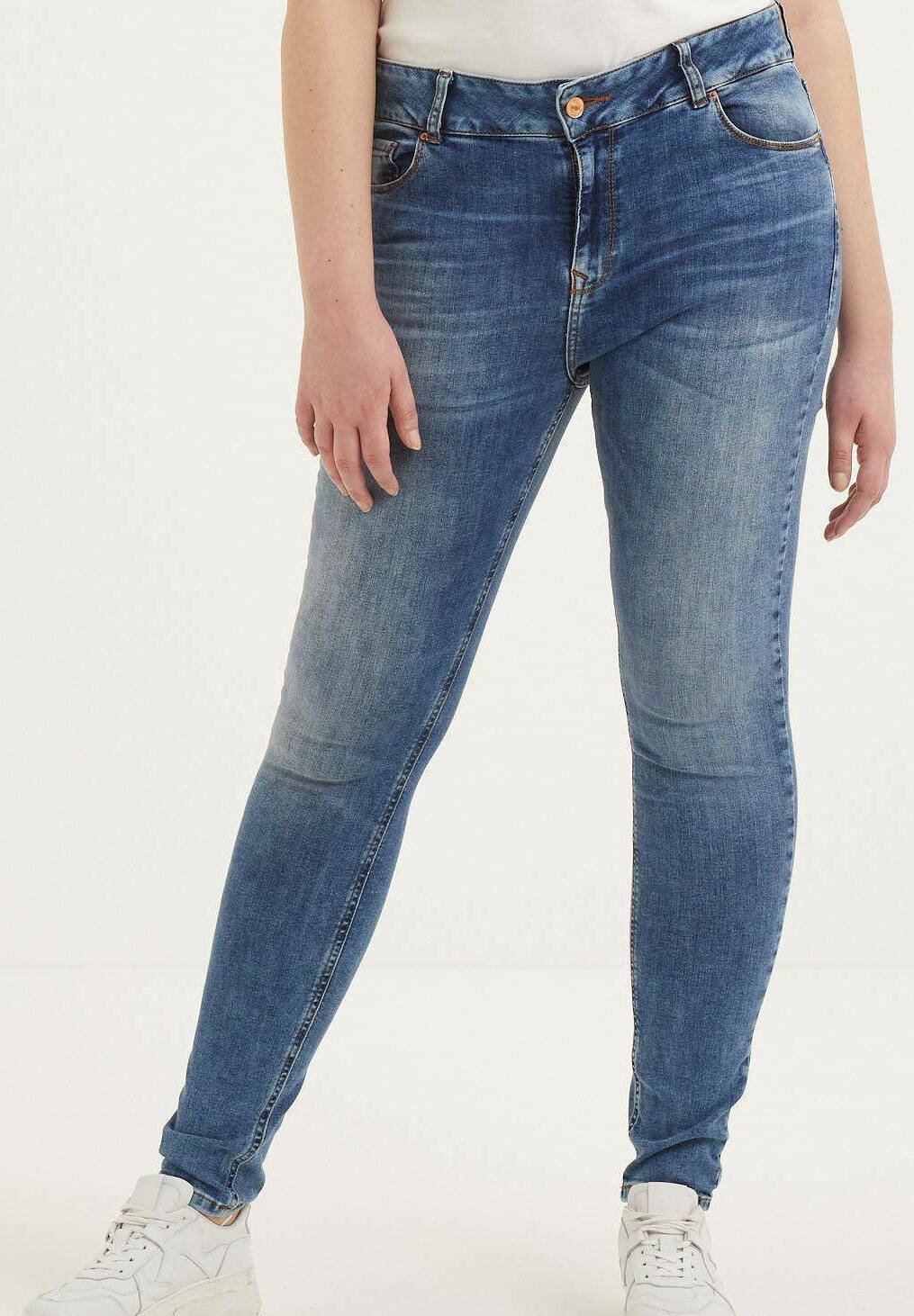 LTB Jeans Skinny Fit - mid blue/dark 