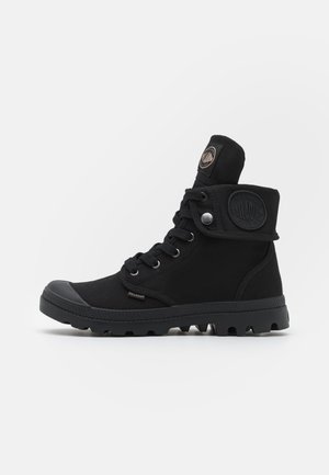 BAGGY UNISEX - Botki sznurowane - black