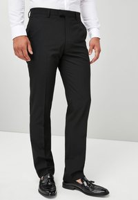 Next REGULAR FIT TUXEDO - Pantalon classique - black