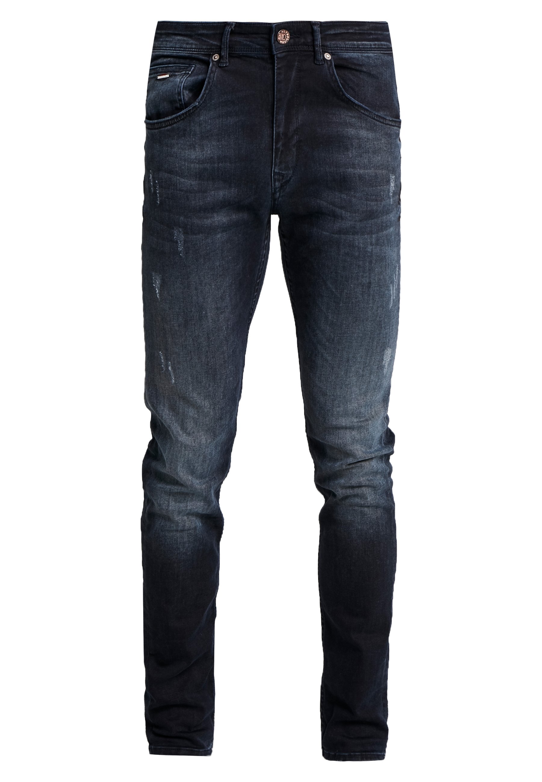 Petrol Industries SEAHAM Slim fit jeans blue-black denim Zalando