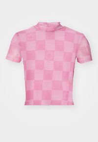 DALORRA - Nyomott mintás póló - pink