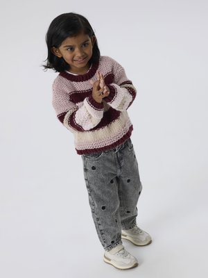 Name it NMFOLINE - Pullover - burgundy