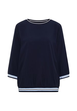 Cecil, 3/4-ARM BLUSENSHIRT MIT KONTRASTDETAILS - Blouse - urban dark blue