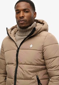 Superdry & Co PUFFER - Vinterjakker - fossil brown