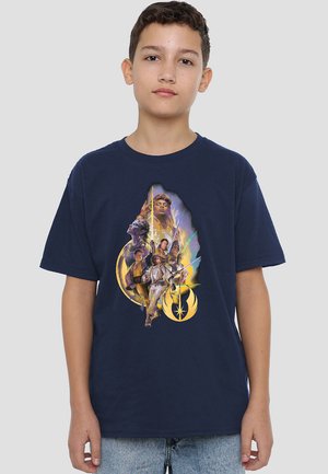 Star Wars, STAR WARS THE ACOLYTE HIGH REPUBLIC GROUP POSTER - Print T-shirt - dark blue