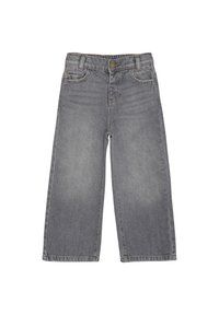 EN FANT WIDE FIT  - Flared jeans - light grey denim