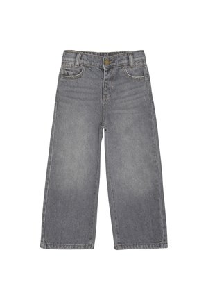 WIDE FIT  - Flared jeans - light grey denim