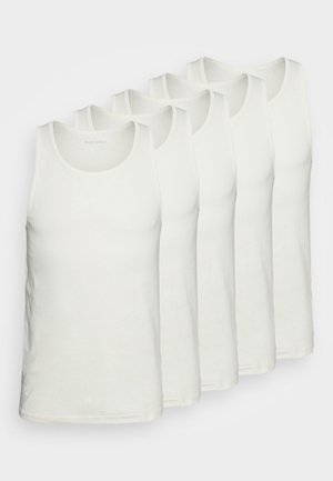 Pier One 5 PACK - Undershirt - white