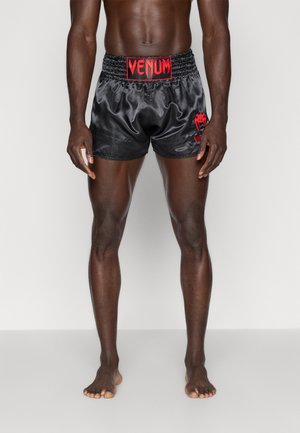 CLASSIC MUAY THAI SHORTS - Short de sport - black/red