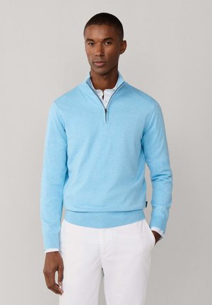 1/2 ZIP - Jersey de punto - blue