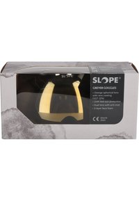SLOPE harmaa suojalaseja, joissa on oranssi pallomainen linssi, revo-pinnoite, UVA-400 auringon suojakerroin, kaksinkertainen linssi estää huurtumisen, 3-kerroksinen kasvojen vaahto.