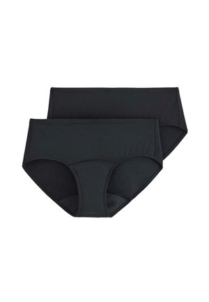 ENGINEERING 2-PACK – HIPHUGGER  - Menstruationsunterwäsche - black