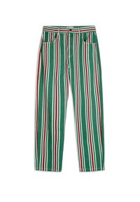 STRIPES - Pantalon classique - pine green