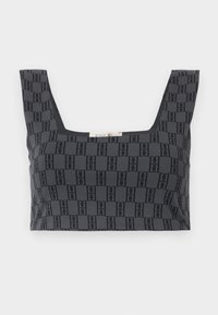 BRAGA - Topp - black/grey