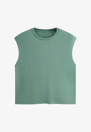 OYSHO, Débardeur - mottled dark green